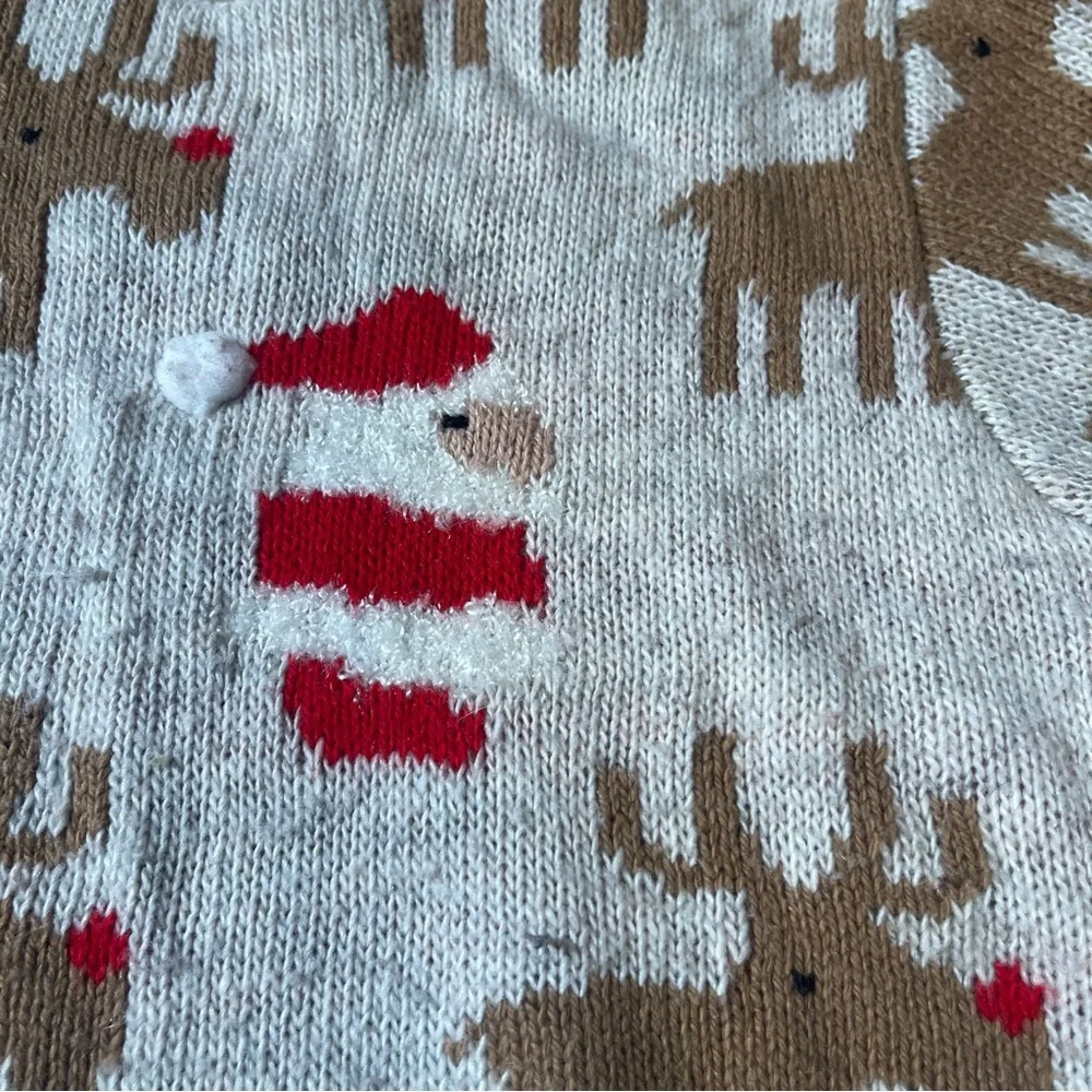NEXT Christmas Sweater - Kids Size 2-3 years Toddler Knit Holiday Picture - Picture 2 of 8